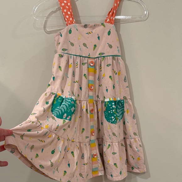 Wildflowers Other - Wildflowers Daydream Believer Colorful ice cream Print Kids Dress